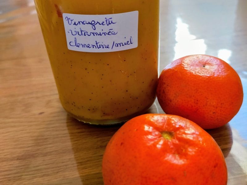 Cliquez pour zoomer ! Vinaigrette vitaminée clémentine miel Thermomix par Corinne B80