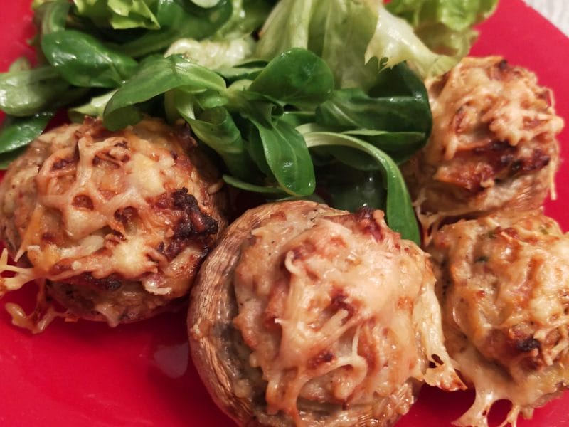 Cliquez pour zoomer ! Champignons farcis Thermomix par Corinne B80
