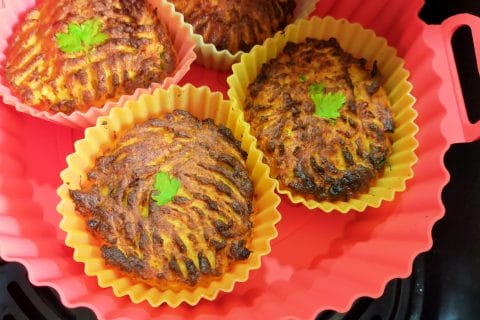 Cliquez pour zoomer ! Croquettes de chou-fleur au jambon cru Thermomix par Corinne B80