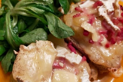 Cliquez pour zoomer ! Tartines normandes pommes et camembert Thermomix par Corinne B80