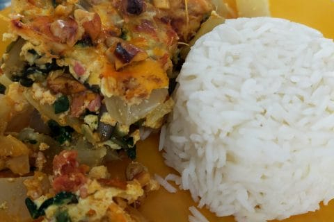 Cliquez pour zoomer ! Gratin de blettes à la ricotta Thermomix par Corinne B80