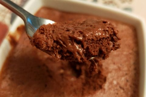 Cliquez pour zoomer ! Mousse au chocolat au jus de pois chiche Thermomix par Corinne B80