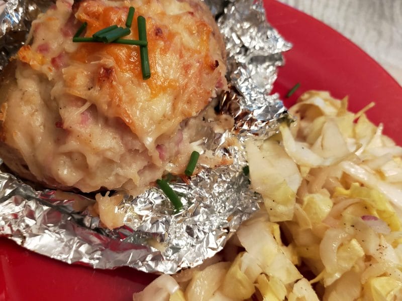 Cliquez pour zoomer ! Pommes de terre farcies à la purée d’endives et aux lardons Thermomix par Corinne B80