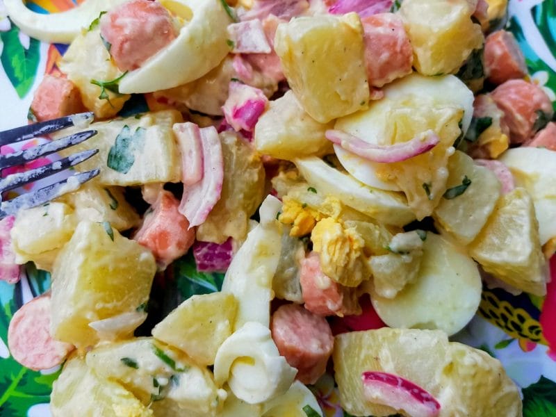 Cliquez pour zoomer ! Salade strasbourgeoise Thermomix par Corinne B80