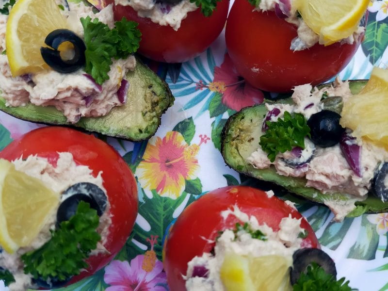 Cliquez pour zoomer ! Tomates farcies au thon Thermomix par Corinne B80