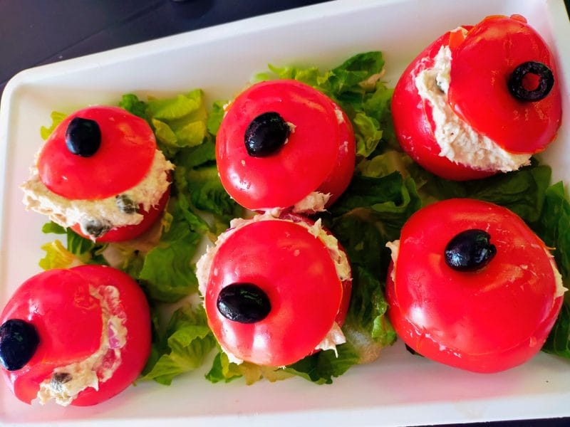 Cliquez pour zoomer ! Tomates farcies au thon Thermomix par Corinne B80