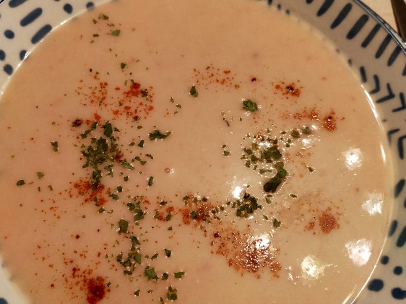 Cliquez pour zoomer ! Velouté de haricots blancs et chorizo Thermomix par Corinne B80