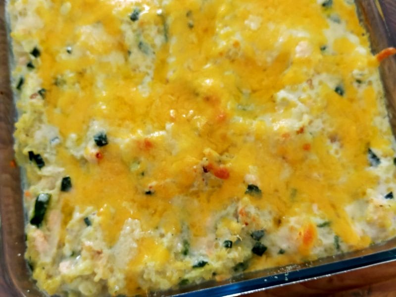 Cliquez pour zoomer ! Gratin de perles, saumon et courgettes Thermomix par Corinne B80