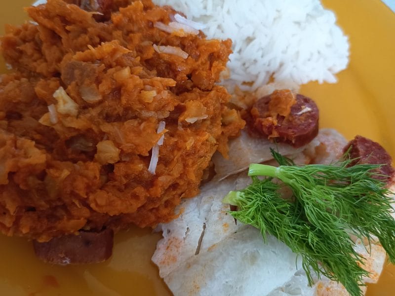 Cliquez pour zoomer ! Fondue de fenouil au chorizo Thermomix par Corinne B80