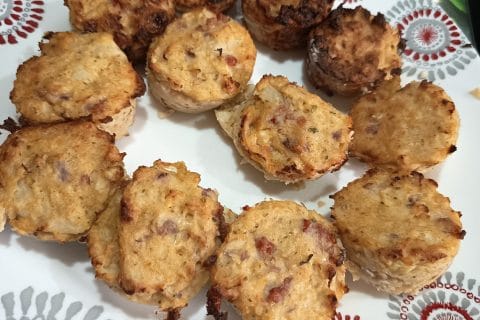Cliquez pour zoomer ! Croquettes de chou-fleur au jambon cru Thermomix par Corinne B80