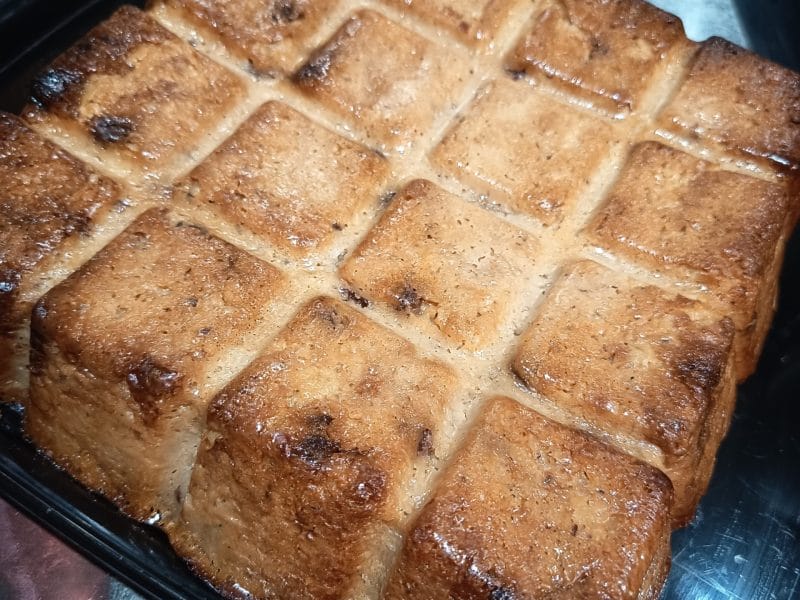 Cliquez pour zoomer ! Pudding au pain Thermomix par Corinne B80