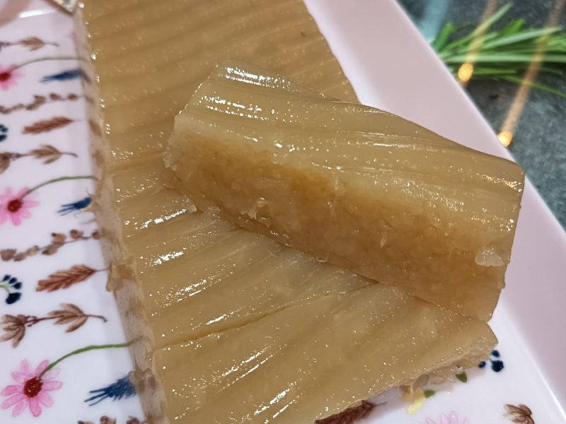 Cliquez pour zoomer ! Aspic pommes et poires Thermomix par Corinne B80