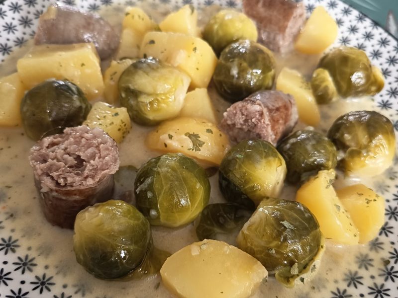 Cliquez pour zoomer ! Potée de choux de Bruxelles Thermomix par Corinne B80