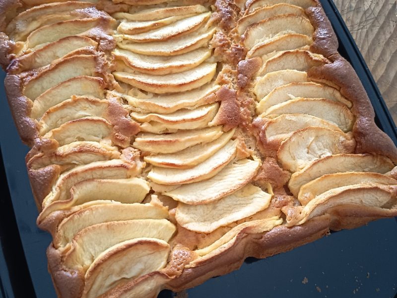 Cliquez pour zoomer ! Gâteau aux pommes et mascarpone Thermomix par Corinne B80