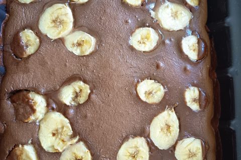 Cliquez pour zoomer ! Brownie fondant choco-banane Thermomix par Corinne B80