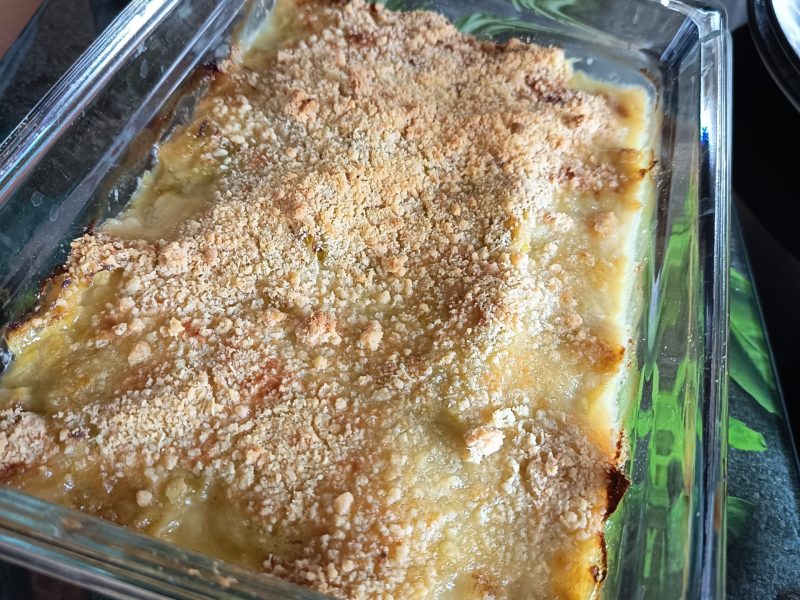 Cliquez pour zoomer ! Crumble de saumon et poireaux Thermomix par Corinne B80