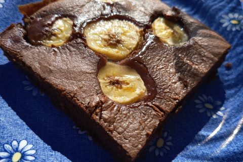 Cliquez pour zoomer ! Brownie fondant choco-banane Thermomix par Corinne B80