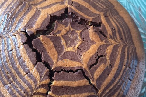 Cliquez pour zoomer ! Gâteau zébré Thermomix par Corinne B80