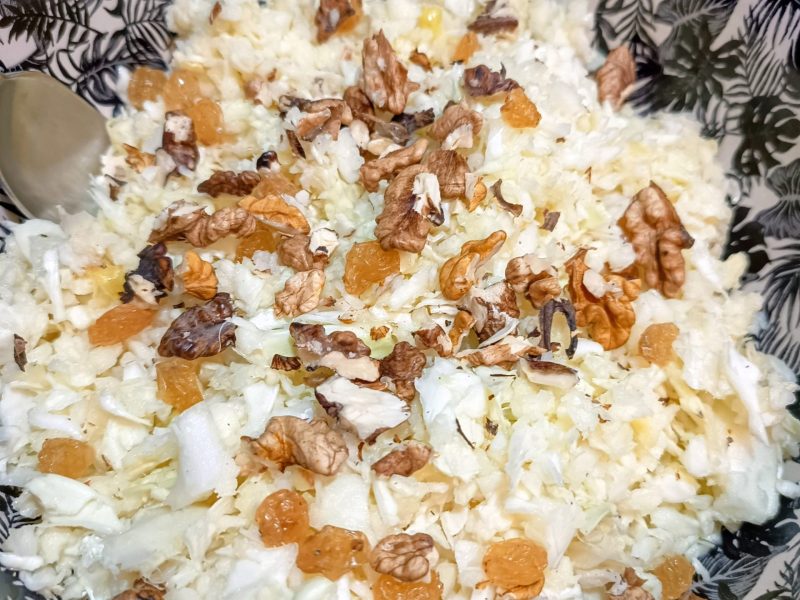 Cliquez pour zoomer ! Salade pommes, chou et noix Thermomix par Corinne B80