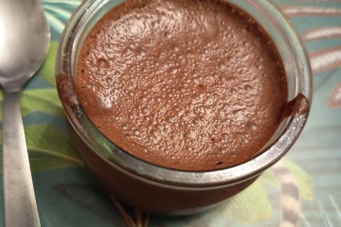 Cliquez pour zoomer ! Mousse au chocolat au jus de pois chiche Thermomix par Corinne B80