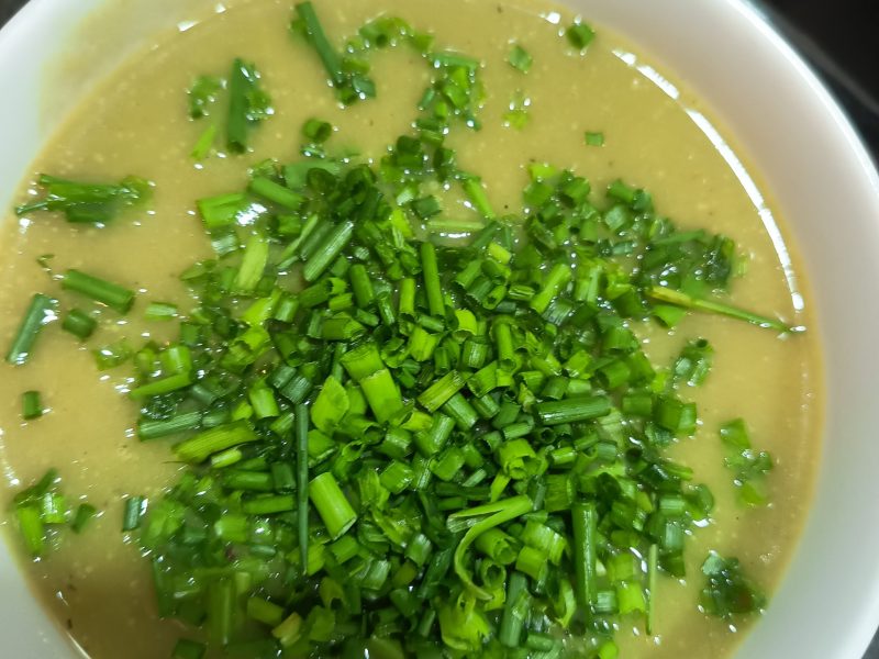 Cliquez pour zoomer ! Velouté de verts de poireaux Thermomix par Corinne B80
