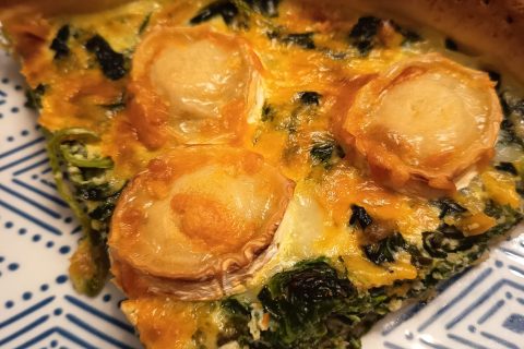 Cliquez pour zoomer ! Tarte épinards, saumon et chèvre Thermomix par Corinne B80