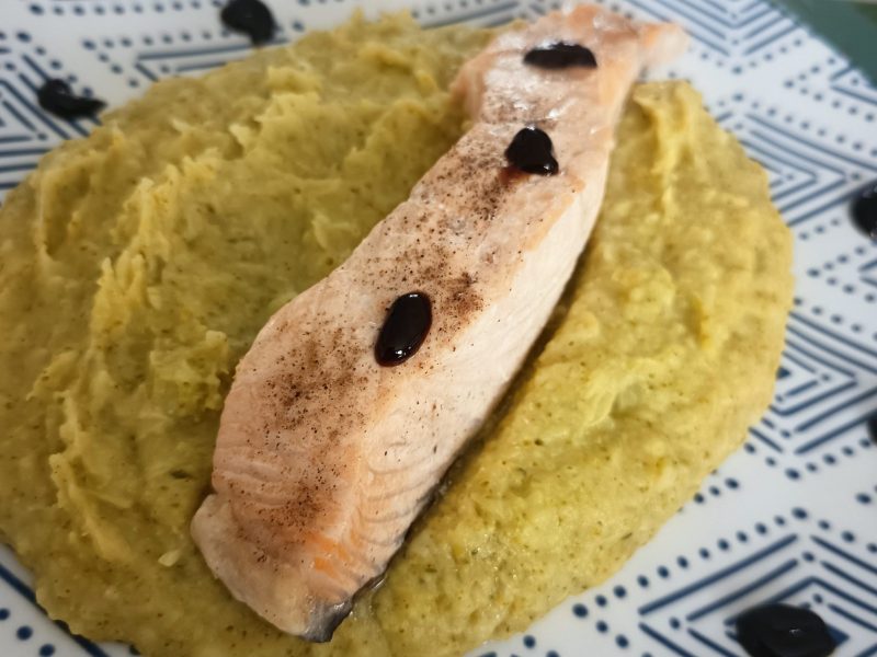 Cliquez pour zoomer ! Purée de brocolis et pommes de terre Thermomix par Corinne B80