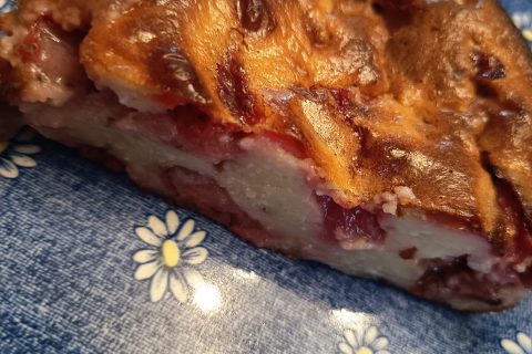 Cliquez pour zoomer ! Clafoutis aux fraises Thermomix par Corinne B80