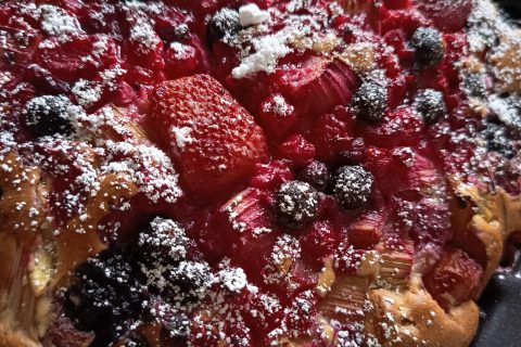 Cliquez pour zoomer ! Bublanina aux fruits rouges Thermomix par Corinne B80