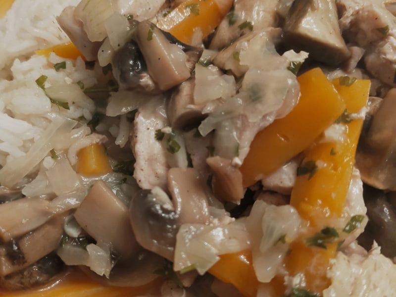 Cliquez pour zoomer ! Fricassée de poulet Thermomix par Corinne B80