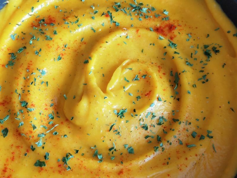 Cliquez pour zoomer ! Purée de potimarron au chorizo Thermomix par Corinne B80