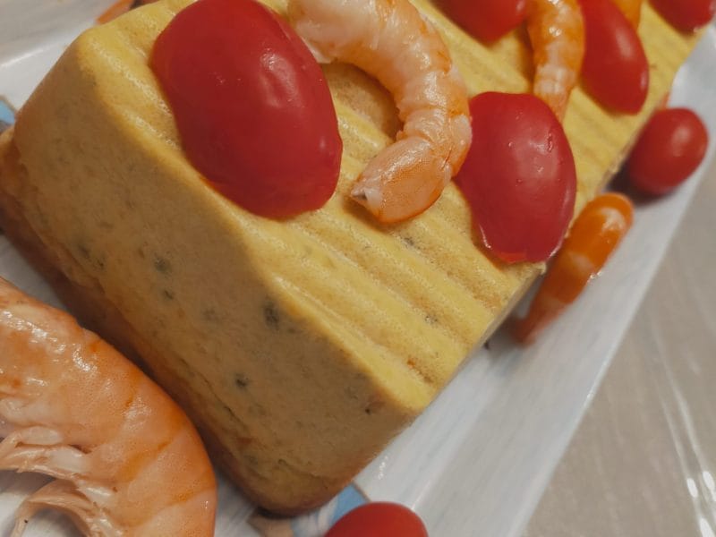 Cliquez pour zoomer ! Terrine de macédoine et surimi Thermomix par Corinne B80
