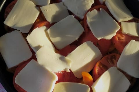 Cliquez pour zoomer ! Gratin de tortellini tomate mozzarella Thermomix par Corinne B80