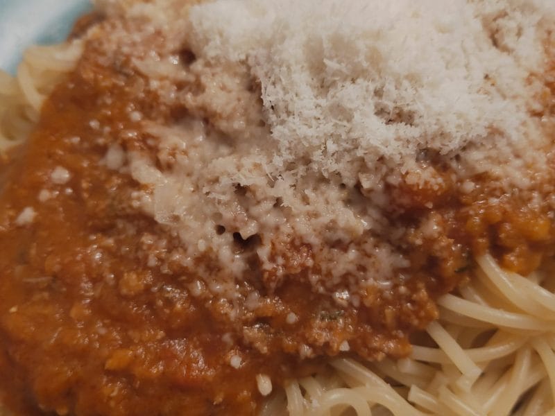 Cliquez pour zoomer ! Pâtes sauce bolognaise au potiron Thermomix par Corinne B80