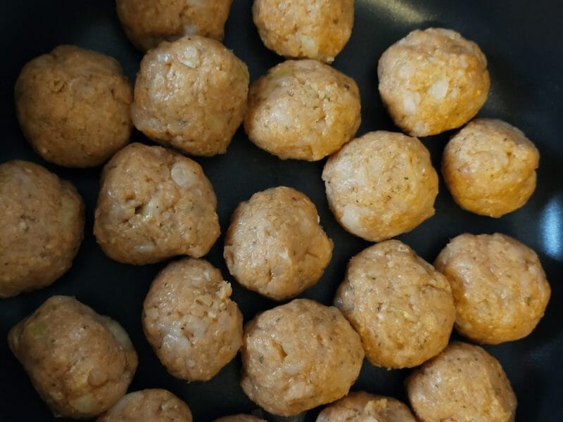 Cliquez pour zoomer ! Boulettes de dinde à l’italienne Thermomix par Corinne B80