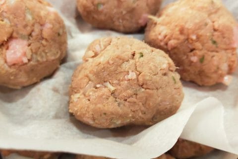 Cliquez pour zoomer ! Boulettes de viande sauce aux câpres Thermomix par Corinne B80