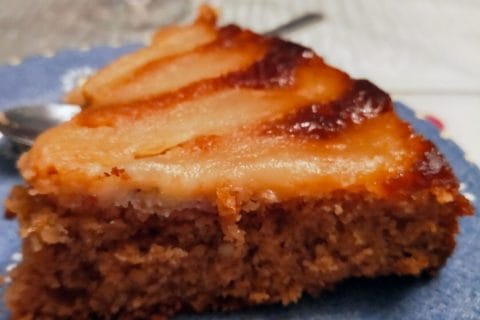 Cliquez pour zoomer ! Gâteau renversé aux poires Thermomix par Corinne B80