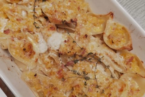 Cliquez pour zoomer ! Conchiglioni au potiron Thermomix par Corinne B80