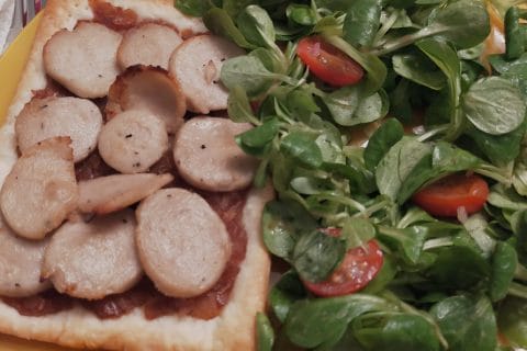 Cliquez pour zoomer ! Tarte de boudin blanc et chutney d’ananas Thermomix par Corinne B80