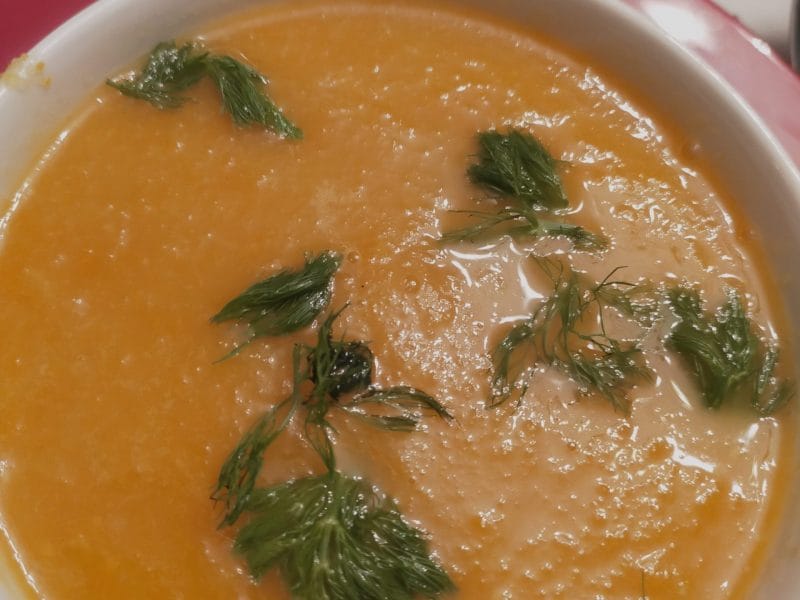 Cliquez pour zoomer ! Crème de fenouil et carottes Thermomix par Corinne B80