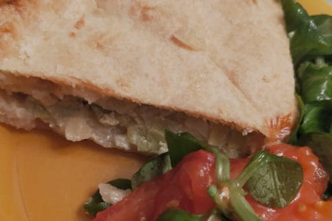 Cliquez pour zoomer ! Tourte aux poireaux et au saumon fumé Thermomix par Corinne B80