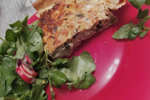 Cliquez pour zoomer ! Quiche au thon et aux olives vertes Thermomix par Corinne B80