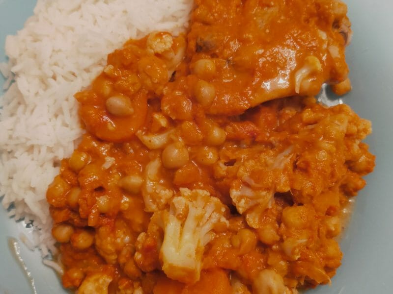 Cliquez pour zoomer ! Chou-fleur tikka masala Thermomix par Corinne B80