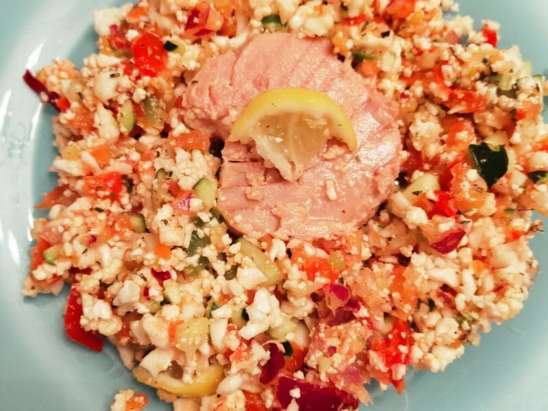 Taboulé de chou-fleur au Thermomix - Cookomix