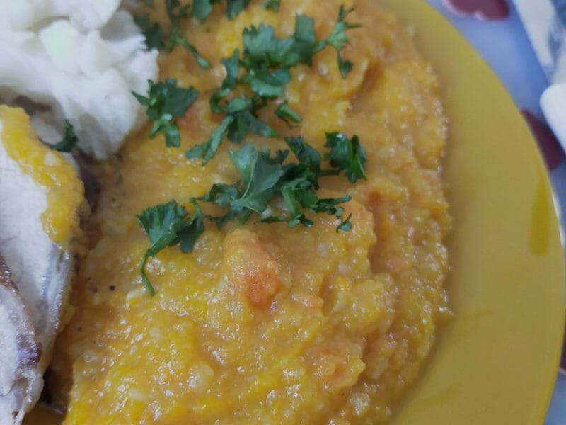 Cliquez pour zoomer ! Purée de potiron Thermomix par Corinne B80