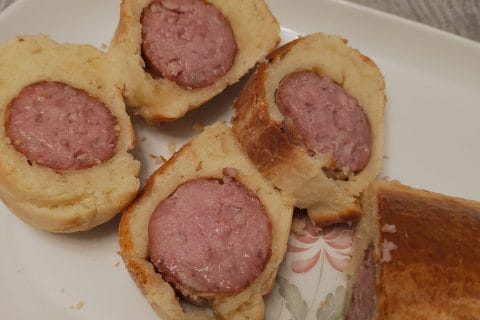 Cliquez pour zoomer ! Saucisson brioché Thermomix par Corinne B80