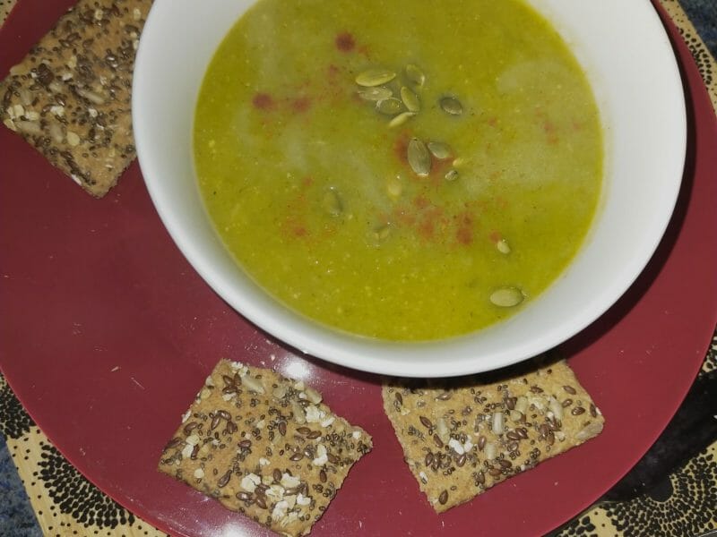 Cliquez pour zoomer ! Velouté de verts de poireaux Thermomix par Corinne B80