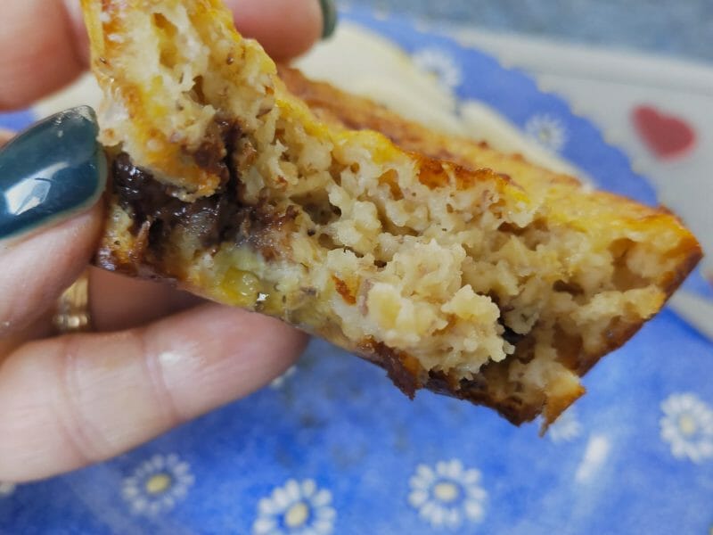 Cliquez pour zoomer ! Gâteau de flocons d’avoine à la banane Thermomix par Corinne B80