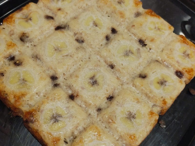 Cliquez pour zoomer ! Gâteau de flocons d’avoine à la banane Thermomix par Corinne B80