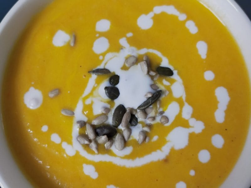 Cliquez pour zoomer ! Velouté céleri, carottes et coco Thermomix par Corinne B80